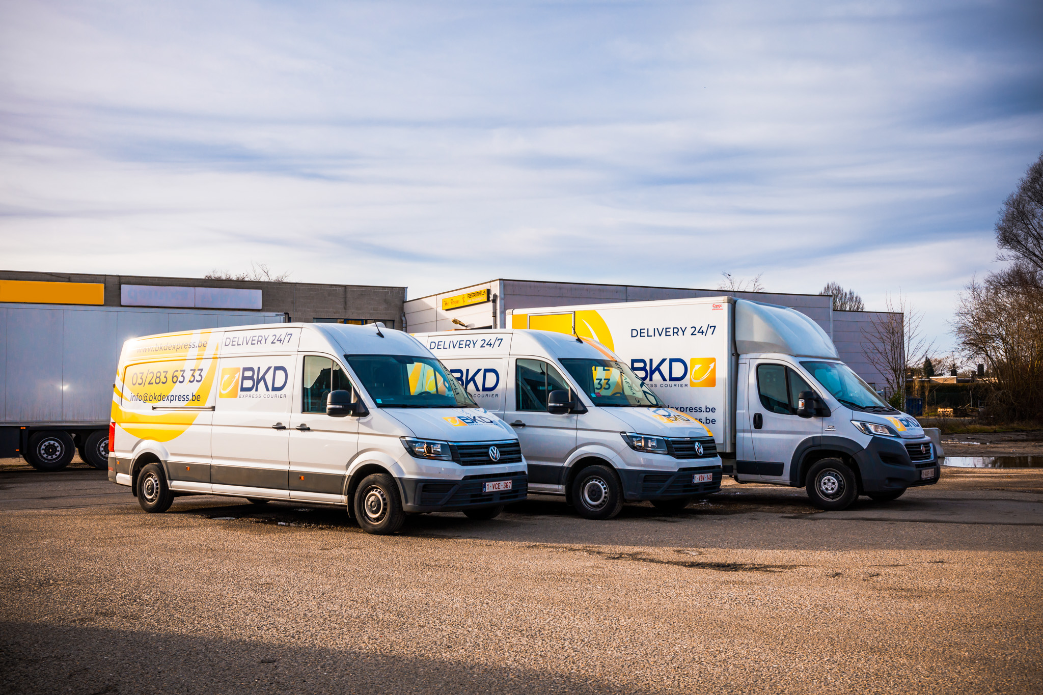 BKD Express Autoverhuur en Koeriersdienst Regio Antwerpen